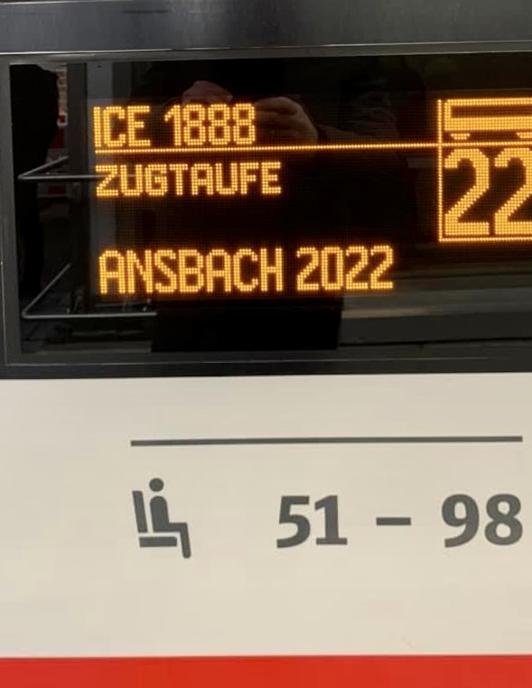 ICE Halt Ansbach